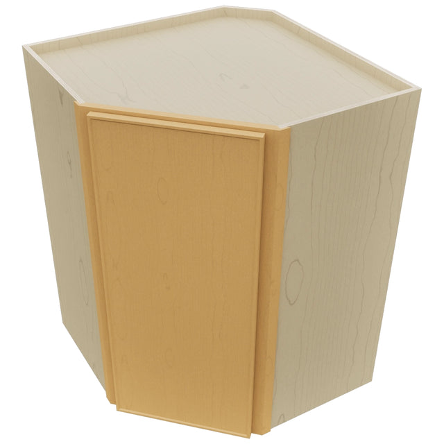 Fabuwood Echo Timber WDC2736 Wall Corner Diagonal Cabinet, Top View