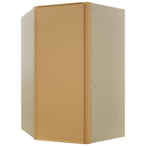 Fabuwood Echo Timber WDC2742 Wall Corner Diagonal Cabinet, Front View