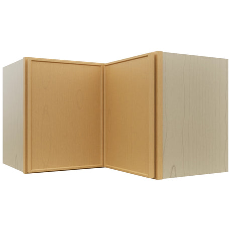Fabuwood Echo Timber WPC2415 Wall Corner Pie Cabinet, Front View