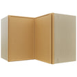 Fabuwood Echo Timber WPC2418 Wall Corner Pie Cabinet, Front View