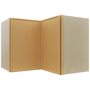 Fabuwood Echo Timber WPC2418 Wall Corner Pie Cabinet, Front View