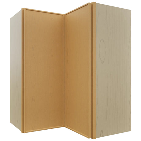 Fabuwood Echo Timber WPC2430 Wall Corner Pie Cabinet, Front View