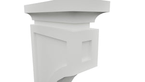 Fabuwood Frost CMCB Corbel, Detail View