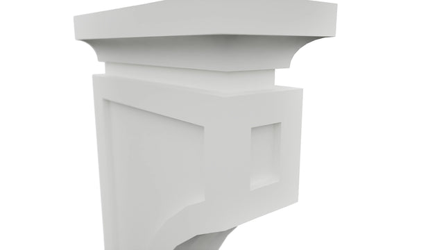 Fabuwood Frost CMCB Corbel, Detail View