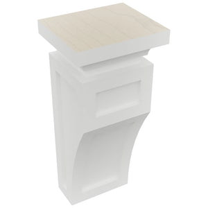 Fabuwood Frost CML Corbel, Top View
