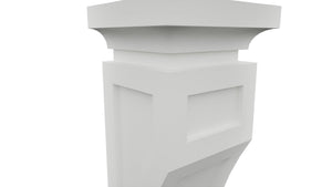 Fabuwood Frost CML Corbel, Detail View