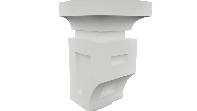 Fabuwood Frost CMS Corbel, Detail View