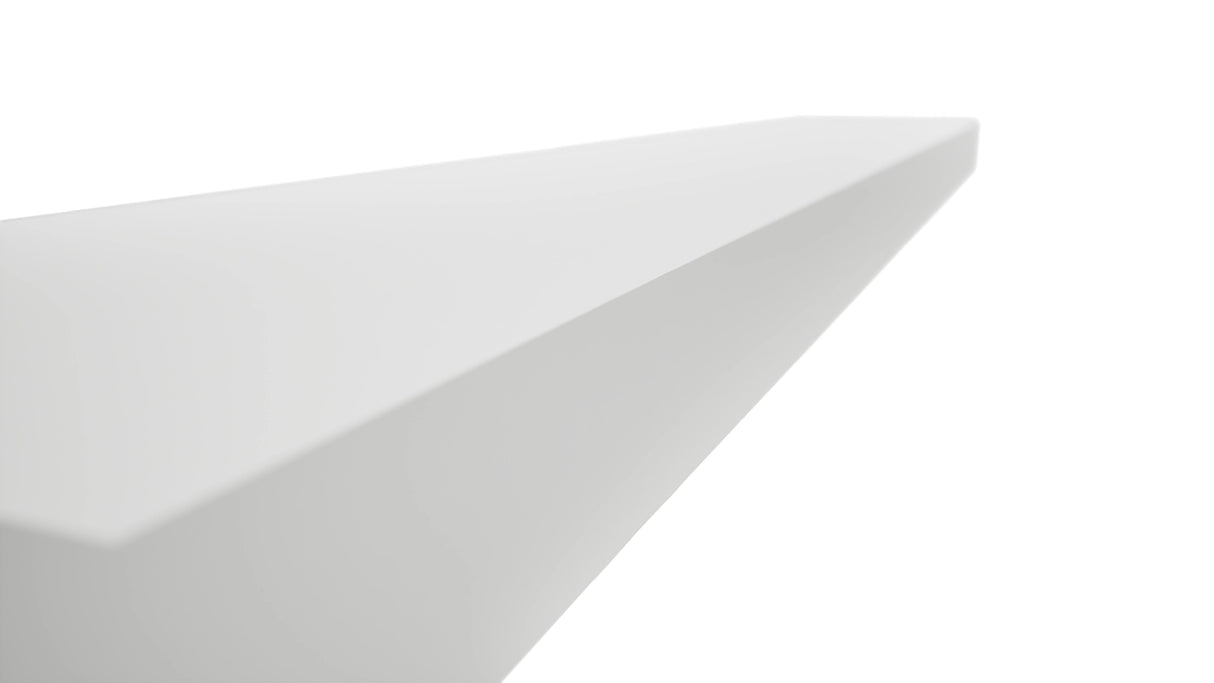 Fabuwood Frost FLS60 Wall Floating Shelf, Detail View