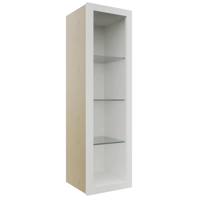 Fabuwood Frost NDW1242 Wall Standard No Door Cabinet, Front View