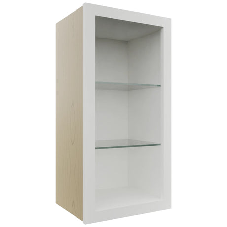 Fabuwood Frost NDW1530 Wall Standard No Door Cabinet, Front View