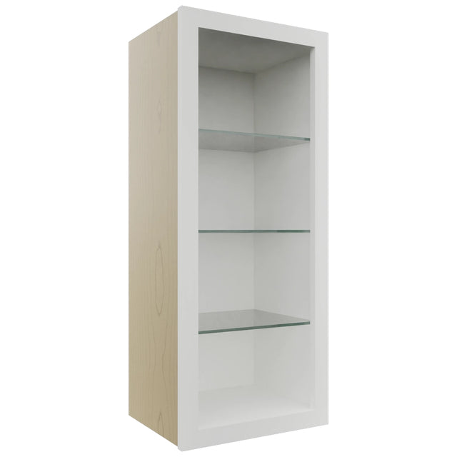 Fabuwood Frost NDW1536 Wall Standard No Door Cabinet, Front View
