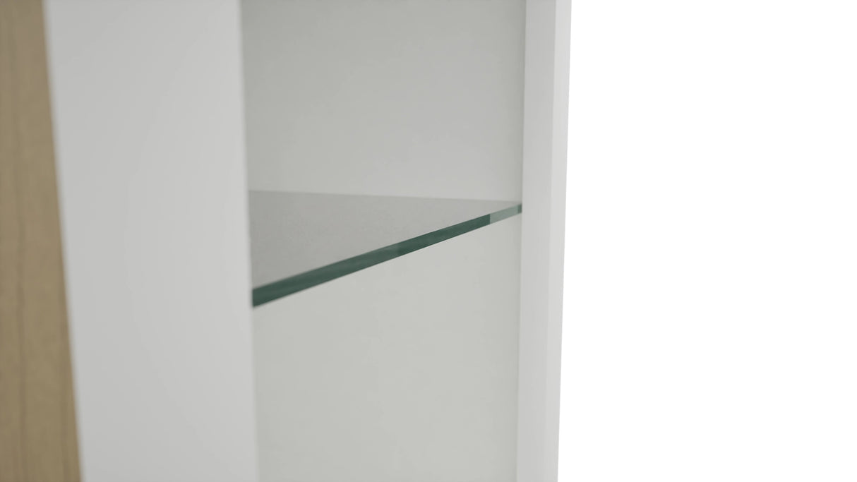 Fabuwood Frost NDW1539 Wall Standard No Door Cabinet, Detail View