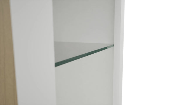 Fabuwood Frost NDW1539 Wall Standard No Door Cabinet, Detail View