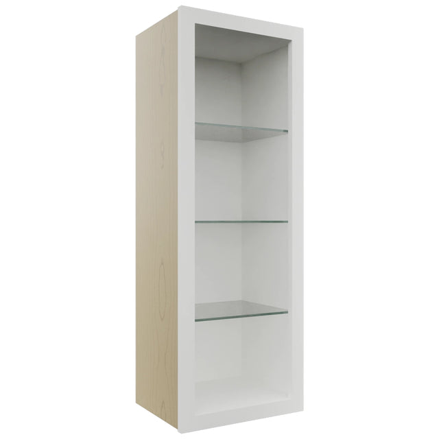 Fabuwood Frost NDW1542 Wall Standard No Door Cabinet, Front View