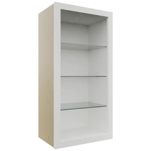Fabuwood Frost NDW1836 Wall Standard No Door Cabinet, Front View