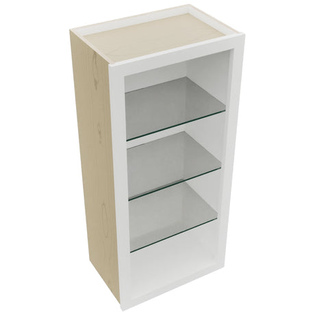 Fabuwood Frost NDW1839 Wall Standard No Door Cabinet, Top View