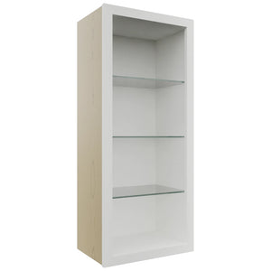 Fabuwood Frost NDW1842 Wall Standard No Door Cabinet, Front View