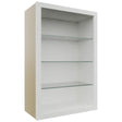 Fabuwood Frost NDW2436 Wall Standard No Door Cabinet, Front View