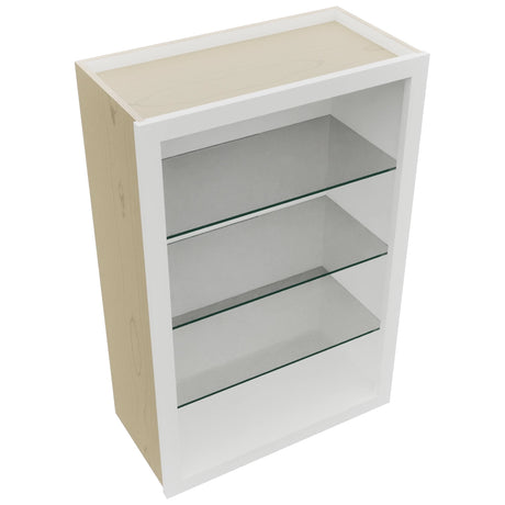 Fabuwood Frost NDW2436 Wall Standard No Door Cabinet, Top View
