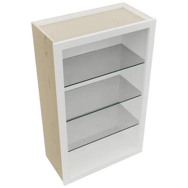 Fabuwood Frost NDW2439 Wall Standard No Door Cabinet, Top View
