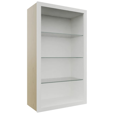 Fabuwood Frost NDW2442 Wall Standard No Door Cabinet, Front View