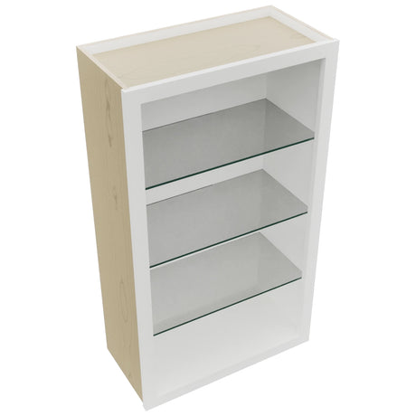 Fabuwood Frost NDW2442 Wall Standard No Door Cabinet, Top View