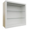 Fabuwood Frost NDW3030 Wall Standard No Door Cabinet, Front View