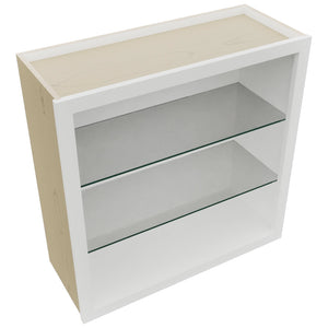 Fabuwood Frost NDW3030 Wall Standard No Door Cabinet, Top View