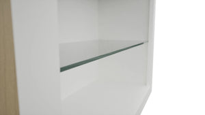 Fabuwood Frost NDW3030 Wall Standard No Door Cabinet, Detail View