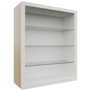 Fabuwood Frost NDW3036 Wall Standard No Door Cabinet, Front View