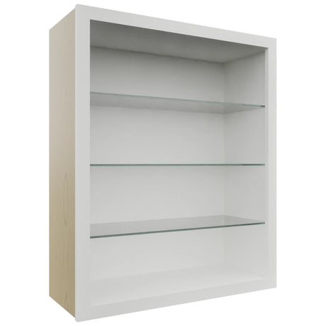 Fabuwood Frost NDW3036 Wall Standard No Door Cabinet, Front View