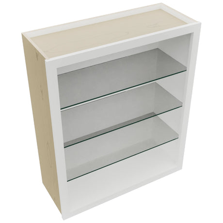 Fabuwood Frost NDW3036 Wall Standard No Door Cabinet, Top View