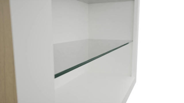 Fabuwood Frost NDW3036 Wall Standard No Door Cabinet, Detail View