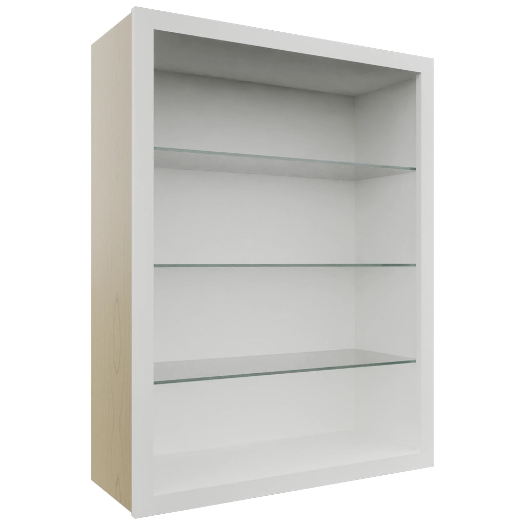 Fabuwood Frost NDW3039 Wall Standard No Door Cabinet, Front View