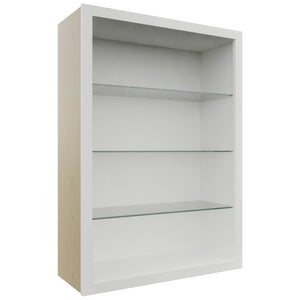 Fabuwood Frost NDW3042 Wall Standard No Door Cabinet, Front View