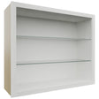 Fabuwood Frost NDW3630 Wall Standard No Door Cabinet, Front View