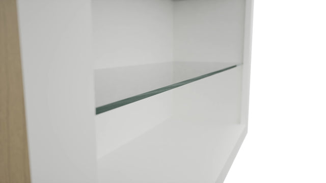 Fabuwood Frost NDW3630 Wall Standard No Door Cabinet, Detail View