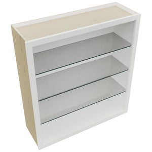 Fabuwood Frost NDW3639 Wall Standard No Door Cabinet, Top View