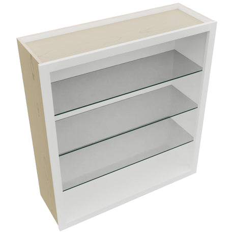 Fabuwood Frost NDW3639 Wall Standard No Door Cabinet, Top View