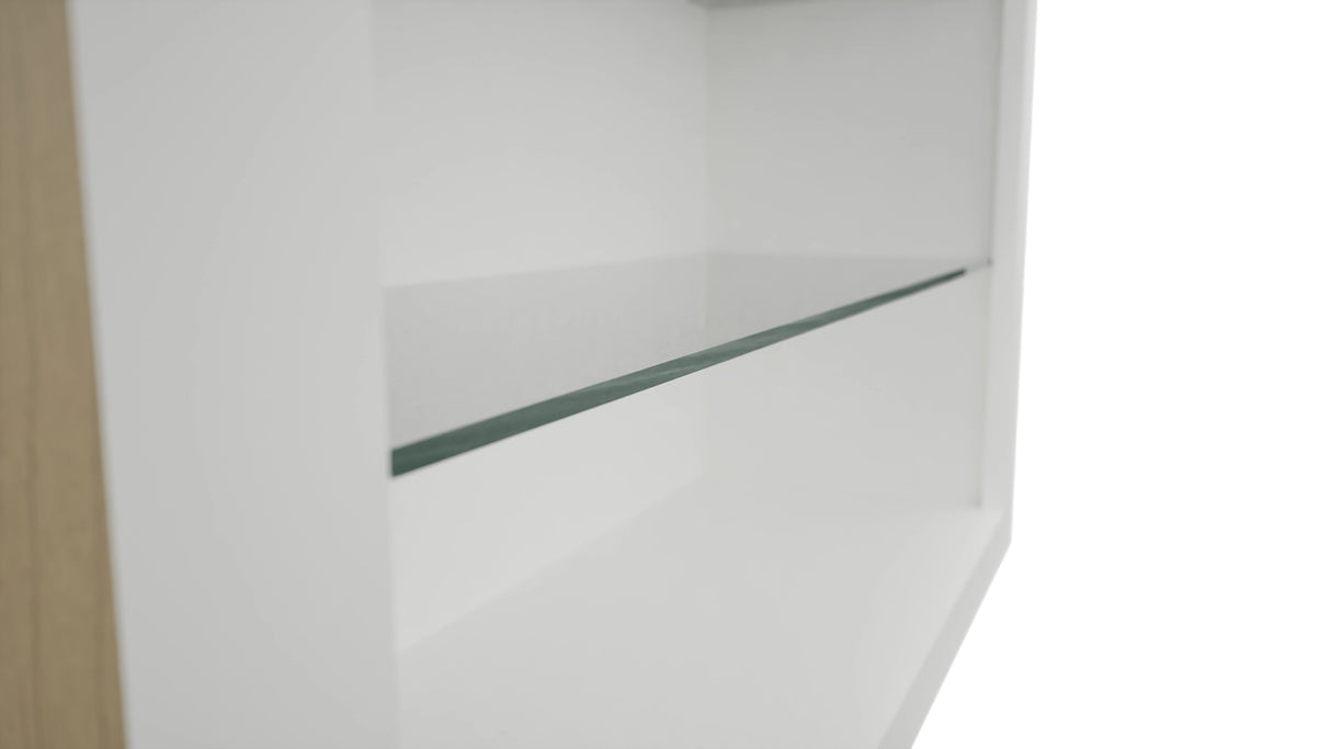 Fabuwood Frost NDW3639 Wall Standard No Door Cabinet, Detail View