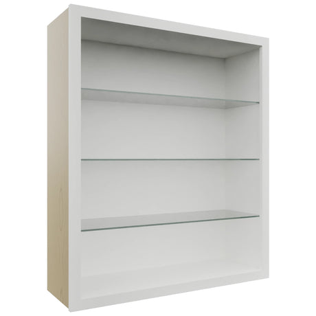 Fabuwood Frost NDW3642 Wall Standard No Door Cabinet, Front View