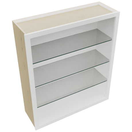 Fabuwood Frost NDW3642 Wall Standard No Door Cabinet, Top View