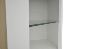 Fabuwood Frost NDWDC2430 Wall Corner Diagonal No Door Cabinet, Detail View