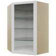 Fabuwood Frost NDWDC2436 Wall Corner Diagonal No Door Cabinet, Front View