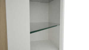 Fabuwood Frost NDWDC2436 Wall Corner Diagonal No Door Cabinet, Detail View