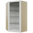 Fabuwood Frost NDWDC2442 Wall Corner Diagonal No Door Cabinet, Front View