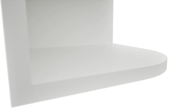 Fabuwood Frost OE1236 Wall Open End Cabinet, Detail View