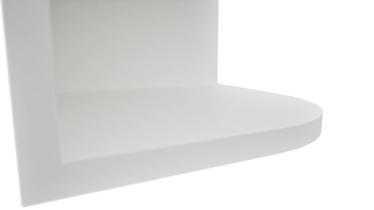 Fabuwood Frost OE1239 Wall Open End Cabinet, Detail View