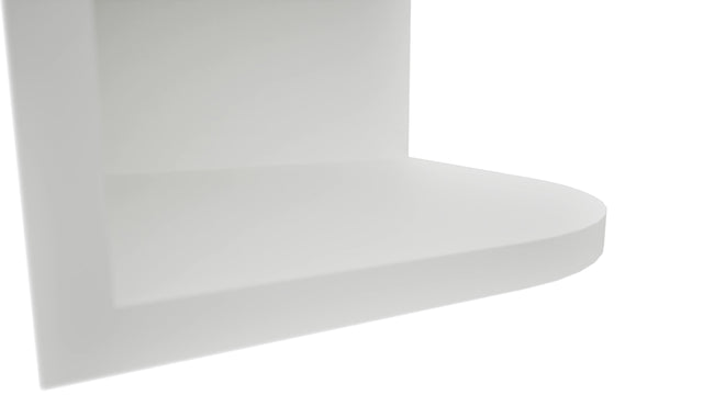 Fabuwood Frost OE1242 Wall Open End Cabinet, Detail View