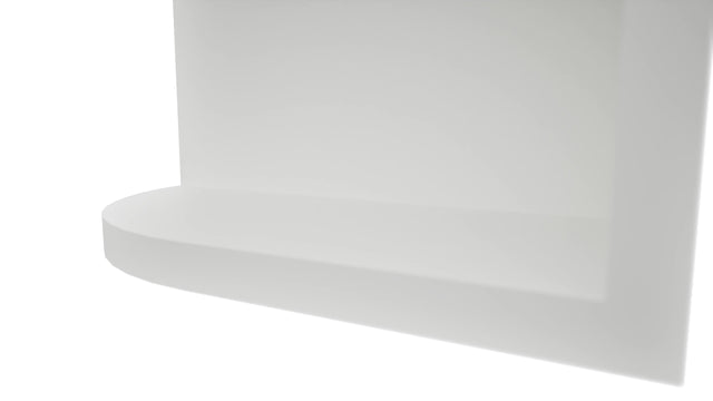 Fabuwood Frost OER639 Wall Open End Cabinet, Detail View
